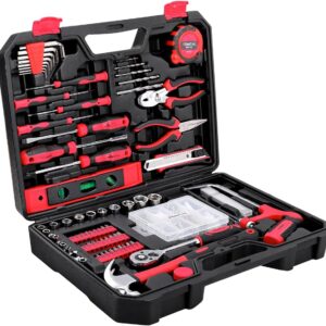 Home Repair Tool Kit - 226 Piece General Home\/Auto Repair Tool Set, General Mechanic Tool Set, General Household Tool Kit, Perfect for Homeowner, Diyer, Handyman